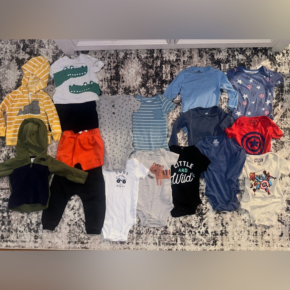 Baby Boy Clothing Bundle 6-9 months